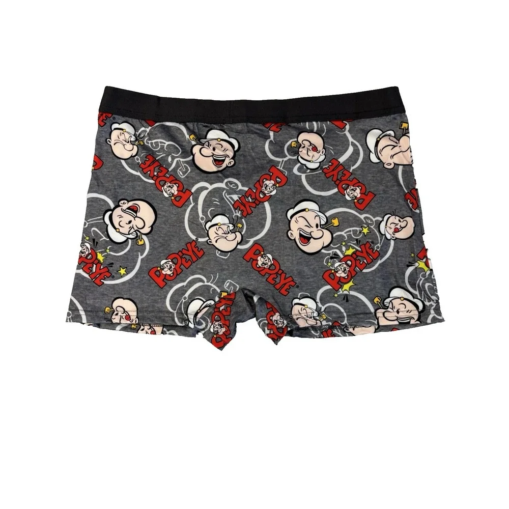 Tootsie Roll Men's‎ Large Popeye Boxer Briefs Shorts Tagless No Fly Underwear